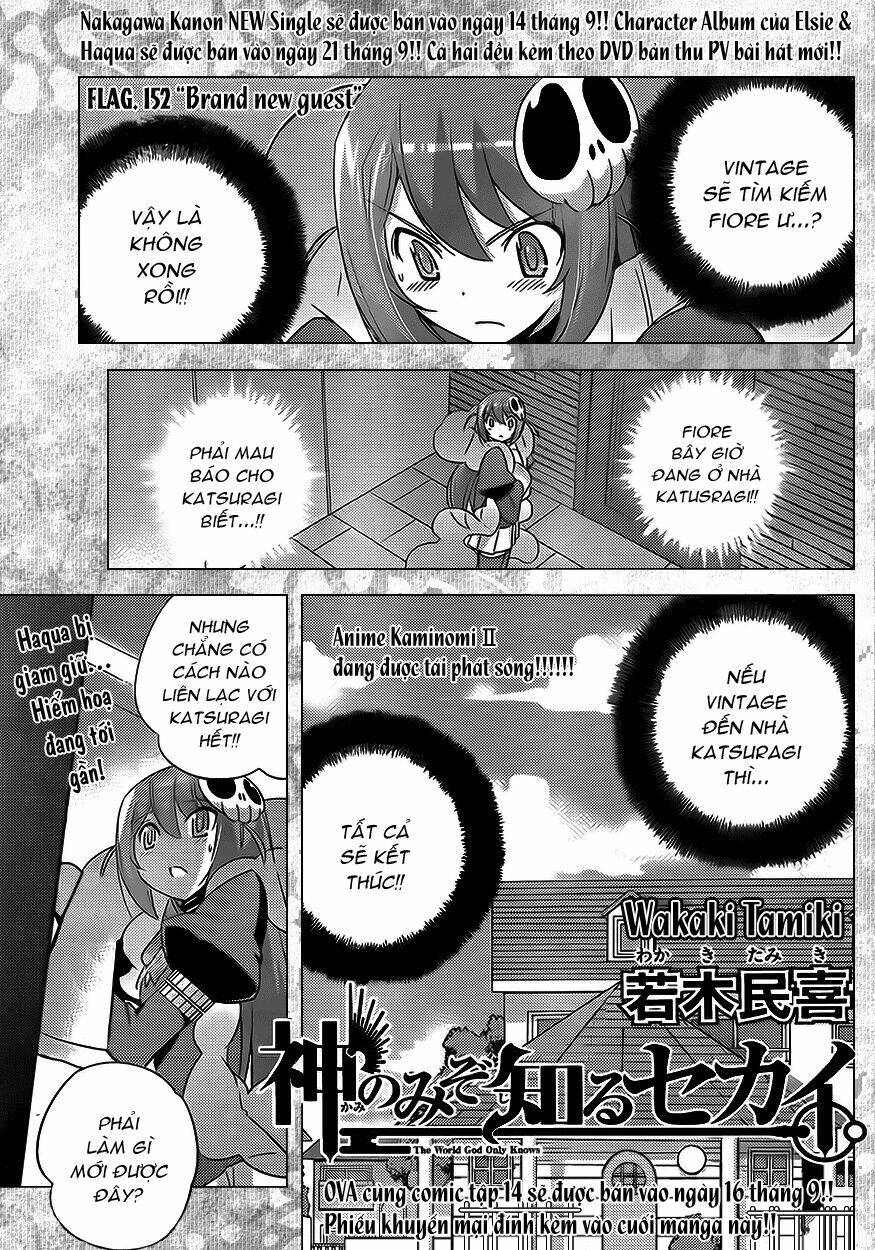 The World God Only Knows - Kami nomi zo Shiru Sekai Chapter 152 - Trang 2