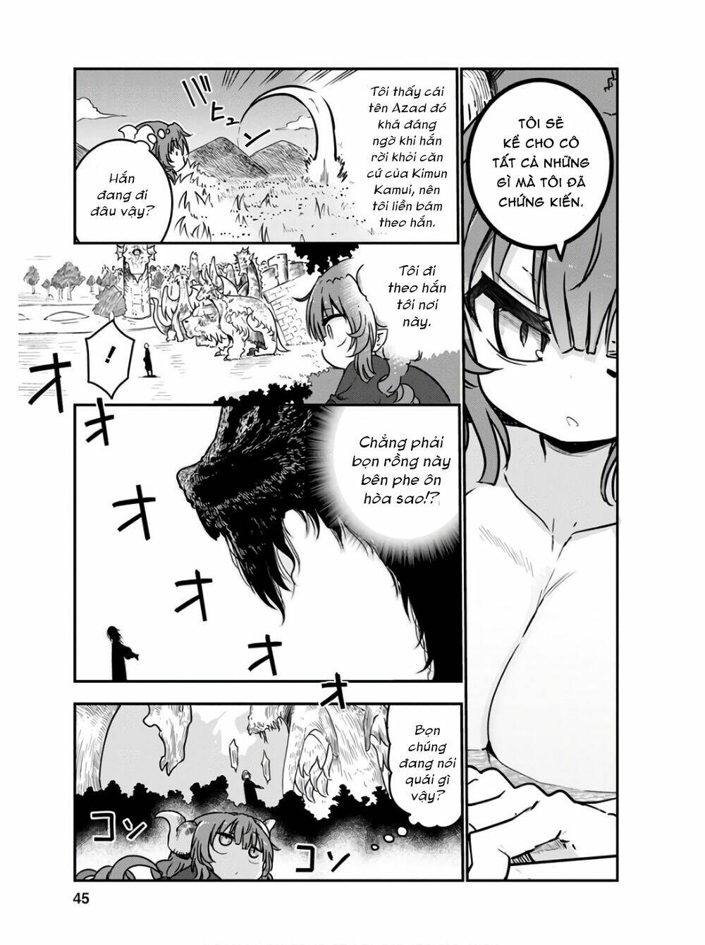 cuộc sống trả ơn của nàng rồng tohru! chapter 72: \"iruru và cuộc điều tra\" - Next chapter 73: \"kanna và lá thư bị bỏ lại\"