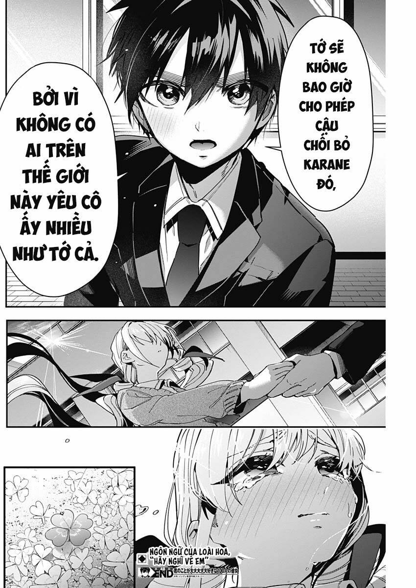 kimi no koto ga dai dai dai dai daisuki na 100-ri no kanojo chapter 48: không còn tsundere nữa - Next chapter 49: tsundere hồi phục