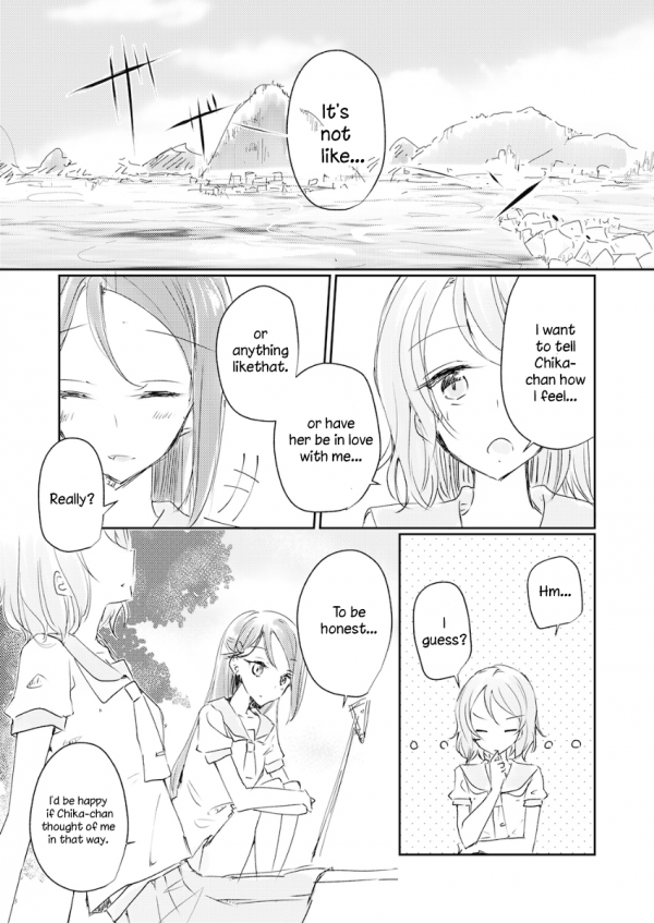 Love Live! Sunshine!! - Riko -> You -> Chika(Doujinshi)